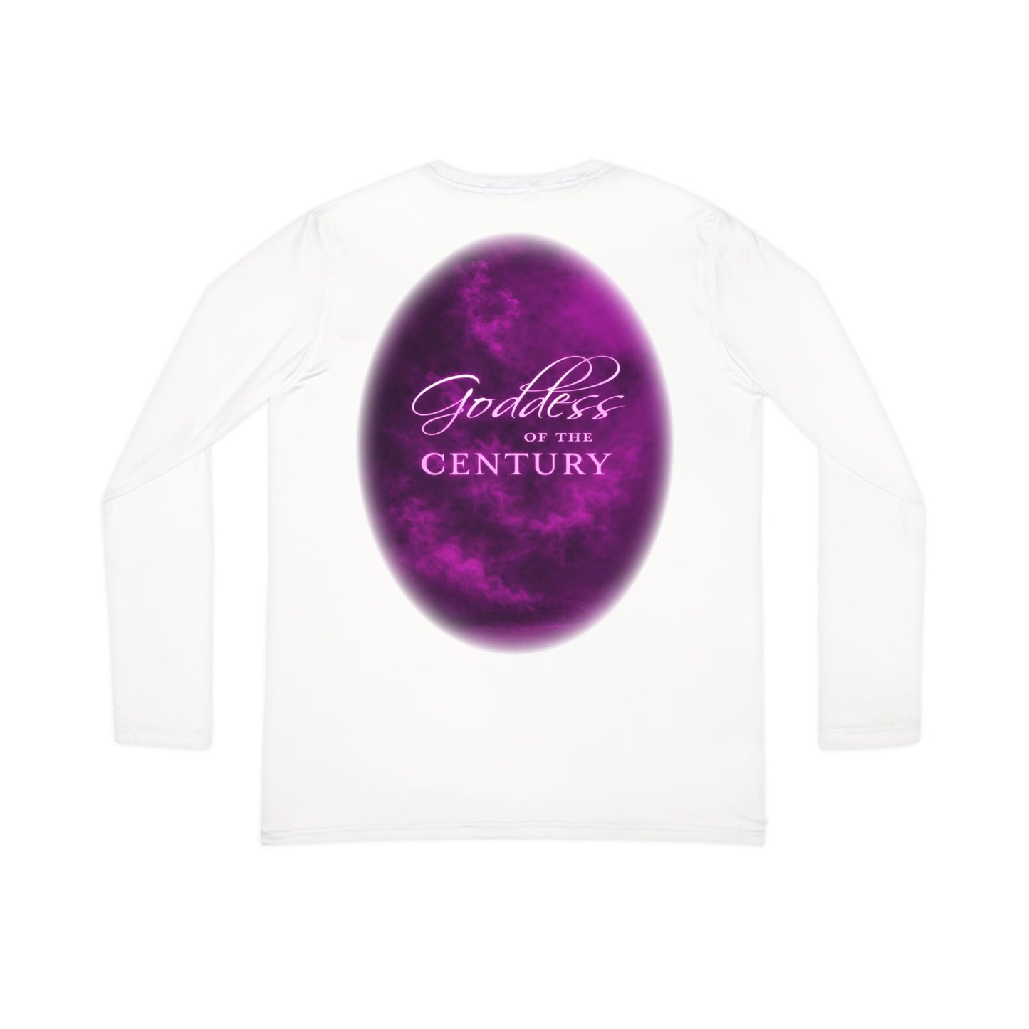 Goddess of the Century Women’s Long Sleeve V-Neck — Emblem Edition